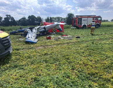 Miniatura: Katastrofa awionetki na Dolnym Śląsku....