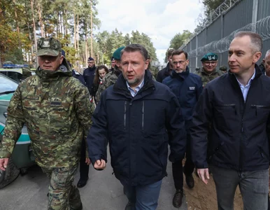 Miniatura: Gorąco przy granicy polsko-białoruskiej....