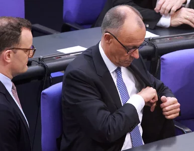 Miniatura: Spotkanie Merz-Tusk. Niemiecka gazeta...