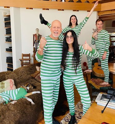 Miniatura: Demi Moore i Bruce Willis wspólnie...