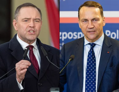 Miniatura: Sikorski u boku Nawrockiego. To pierwsza...