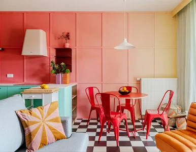 Miniatura: Małe mieszkanie, wielki efekt. Te 43 m² to...