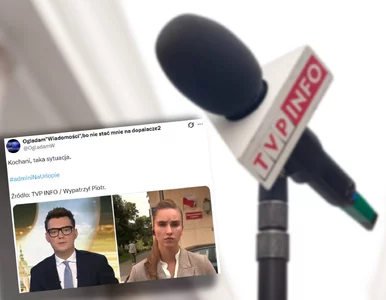 Miniatura: Spora wpadka na antenie TVP Info....