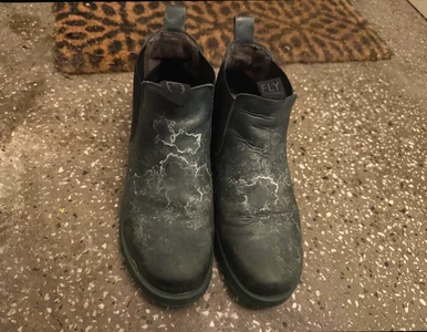 Miniatura: Buty zniszczone przez sól? Ten prosty...