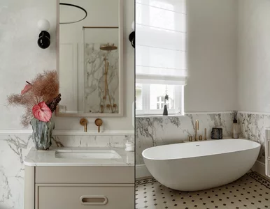 Miniatura: To koniec ery płytek w łazience....