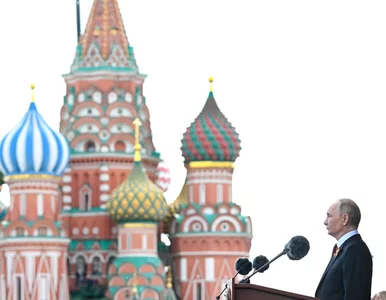 Miniatura: Putin przemawiał na Placu Czerwonym....