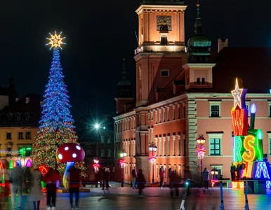 Miniatura: Pożar choinki na placu Zamkowym. To wina...