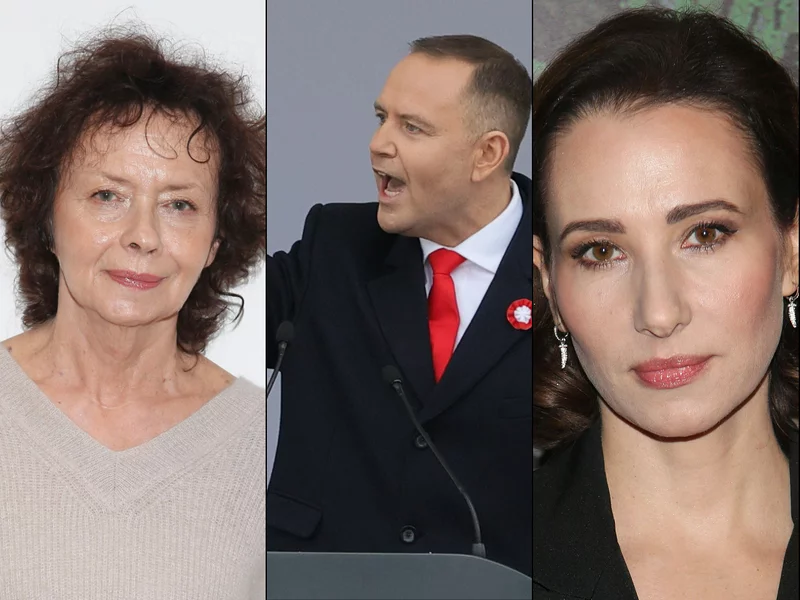 Aktorki ostro o Nawrockim. „Wrzeszczy jak poganin”