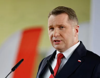Miniatura: Pierwsze słowa Czarnka po wypadku. Wskazał...