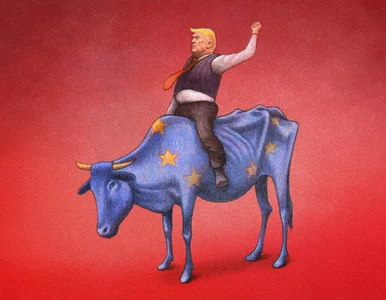 Miniatura: Trump dyscyplinuje Europę, przekręty na...