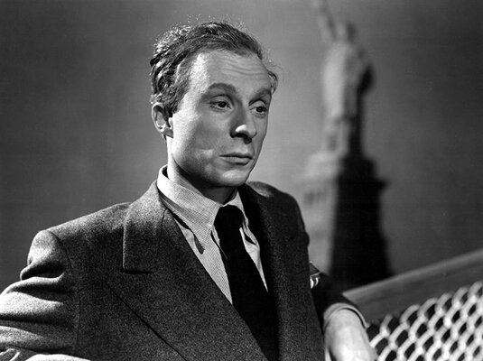 Miniatura: Norman Lloyd, amerykański aktor, producent...