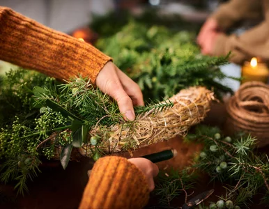 Miniatura: Hit świąt 2025. Ten naturalny stroik...