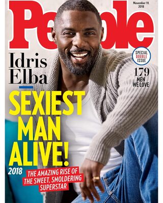 Miniatura: Idris Elba, według magazynu „People” -...