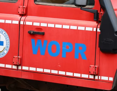 Miniatura: Wpadły do Kanału Żerańskiego. Strażacy...