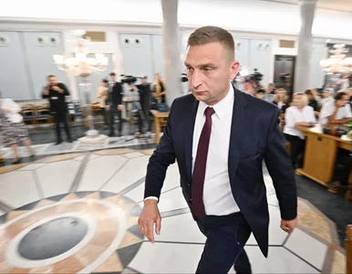 Miniatura: Spięcie Roberta Bąkiewicza ze Strażą...