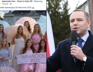 Miniatura: „Polskie dziewczyny murem za Nawrockim”....