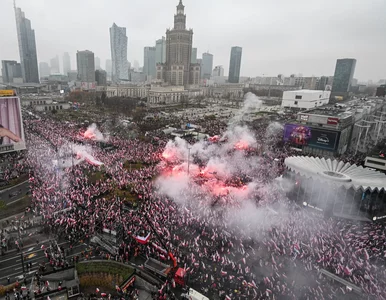 Miniatura: NA ŻYWO: Marsz Niepodległości w Warszawie....