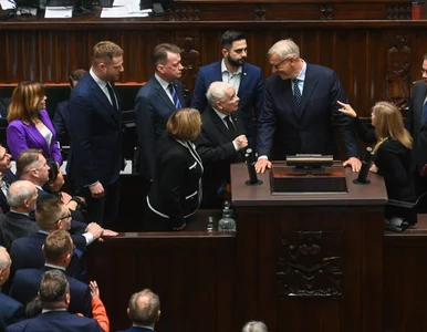 Miniatura: Kaczyński starł się z Giertychem. Posłowie...