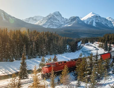 Miniatura: Świąteczne pociągi dla turystów z Polski....