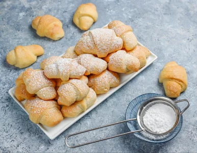 Miniatura: Zrób mięciutkie i puszyste „rogaliki bez...