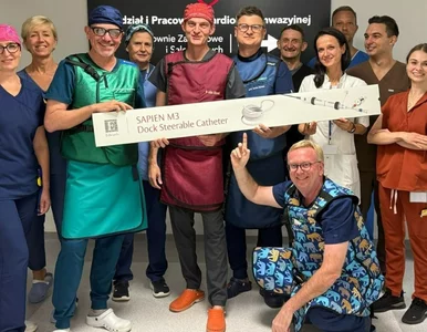 Miniatura: Nowatorski zabieg kardiologiczny, polscy...