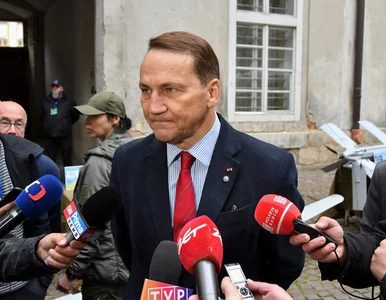 Miniatura: Radosław Sikorski zareagował na dywersję w...