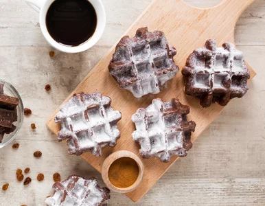 Miniatura: Te chrupiące gofry bez mąki i mleka robię...