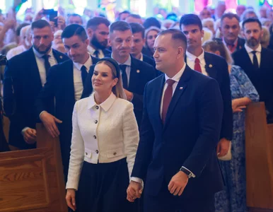 Miniatura: Karol Nawrocki na mszy w „amerykańskiej...