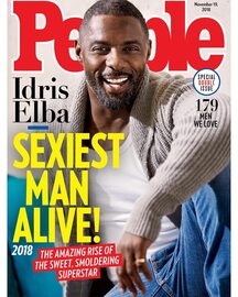 Idris Elba, według magazynu „People” - najseksowniejszy żyjący mężczyzna